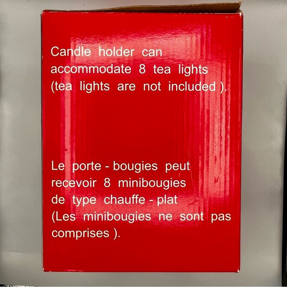 8” METAL CANDLE TREE HOLDER - Picture 10 of 12